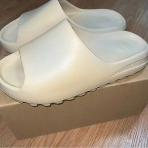 COPY - “Bone” yeezy slides